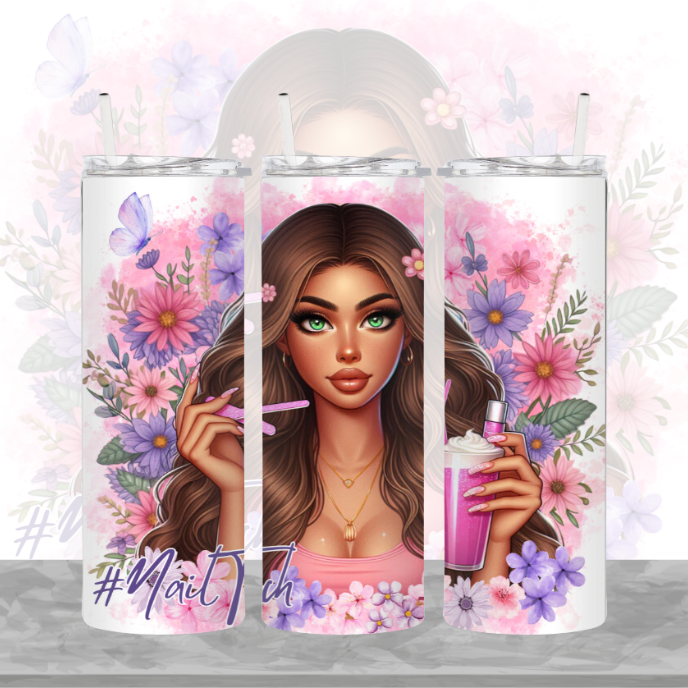 Nail Tech 20oz Tumbler