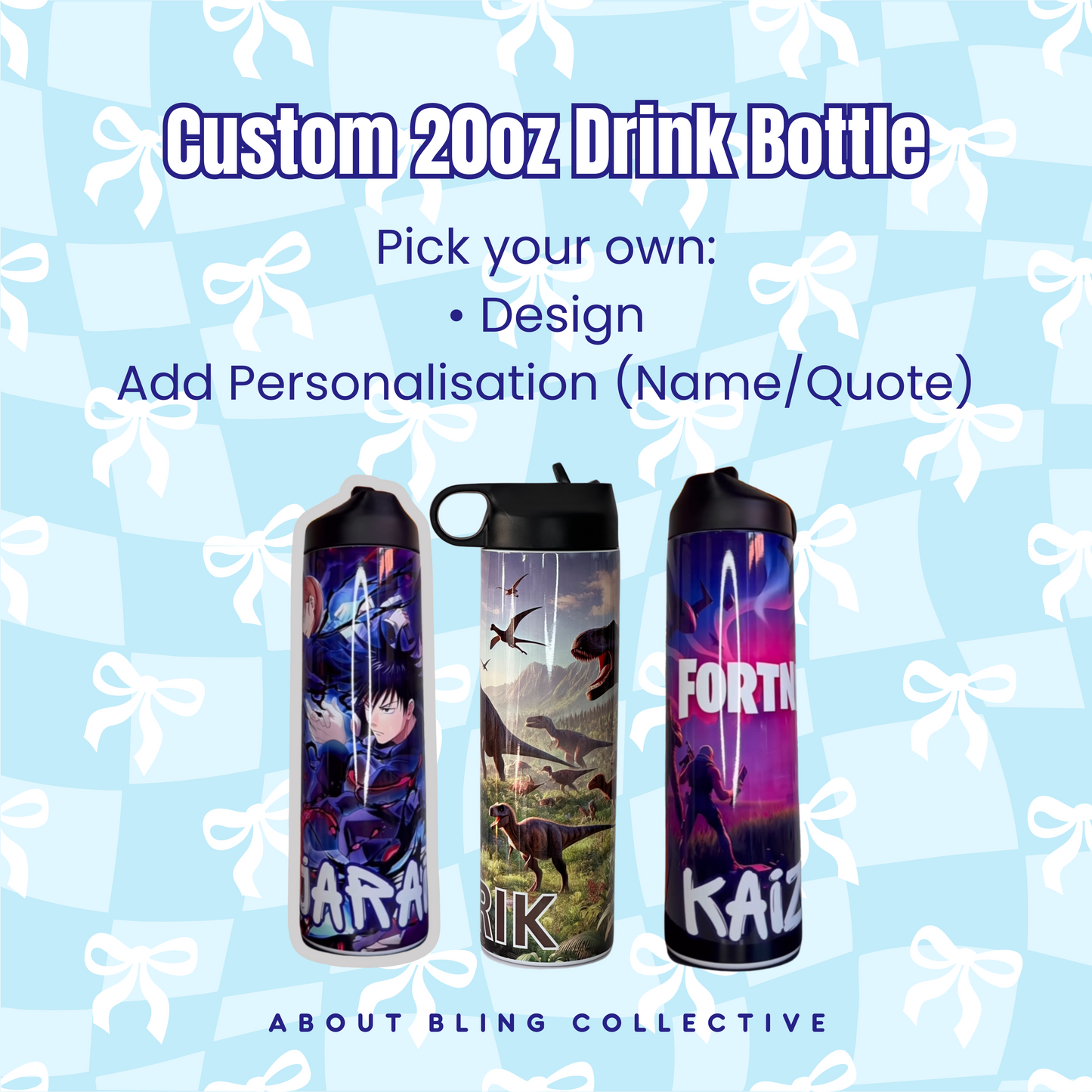Custom 20oz Drink Bottle