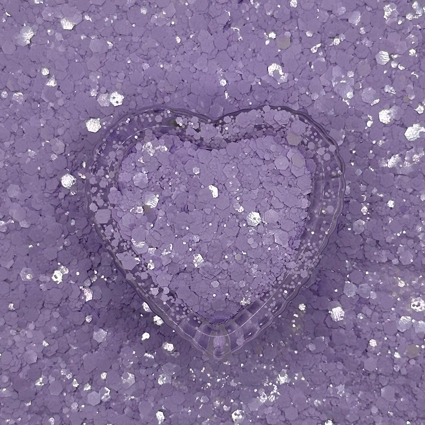 Pastel Purple Glitter - Chunky Mix