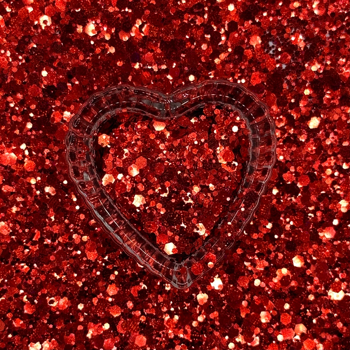 Red Rose Glitter - Chunky Mix