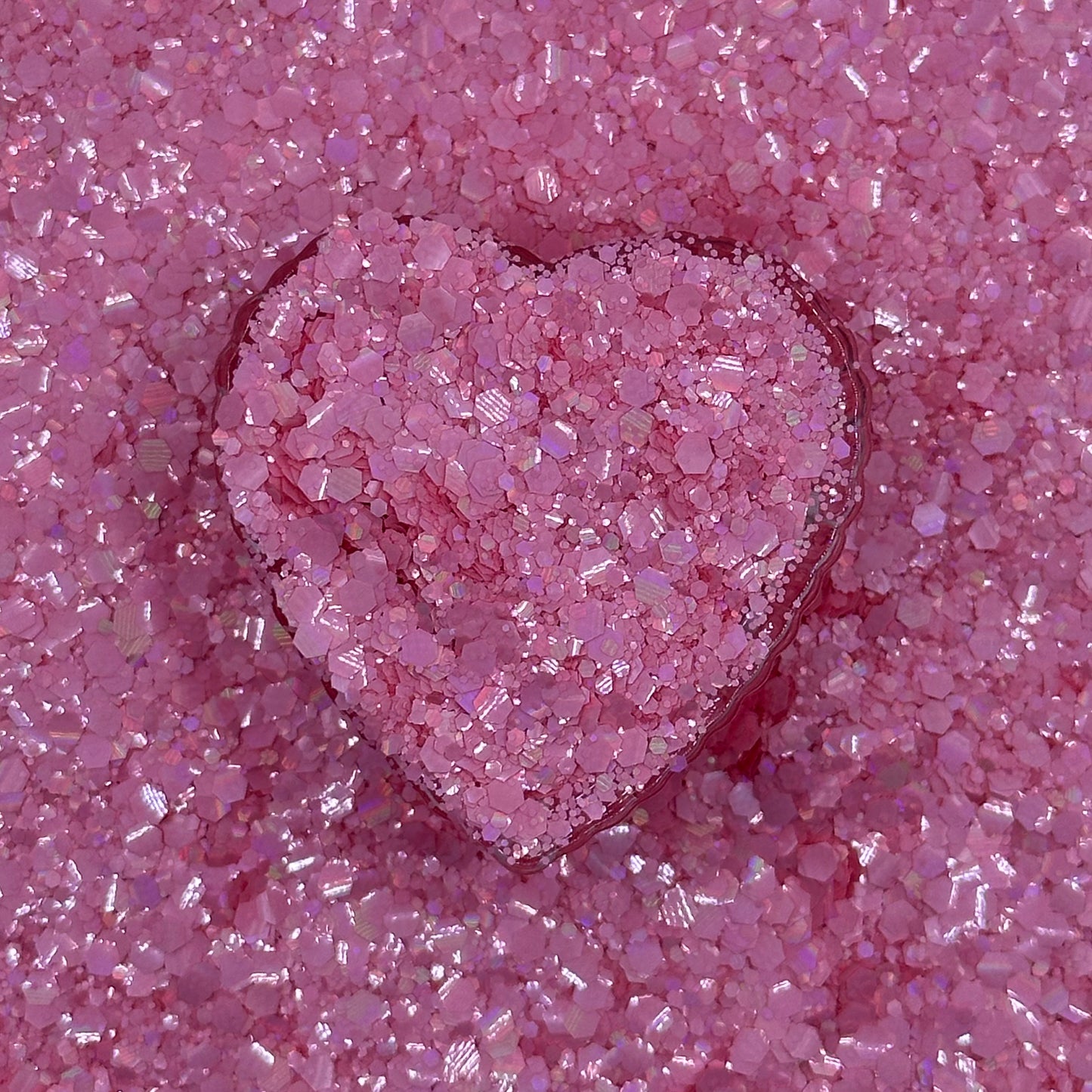 Pink Diamond Glitter - Chunky Mix