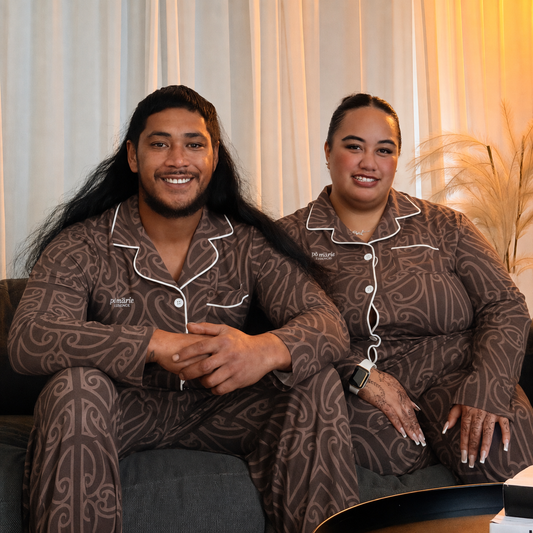 Pō Mārie Pyjamas - Espresso