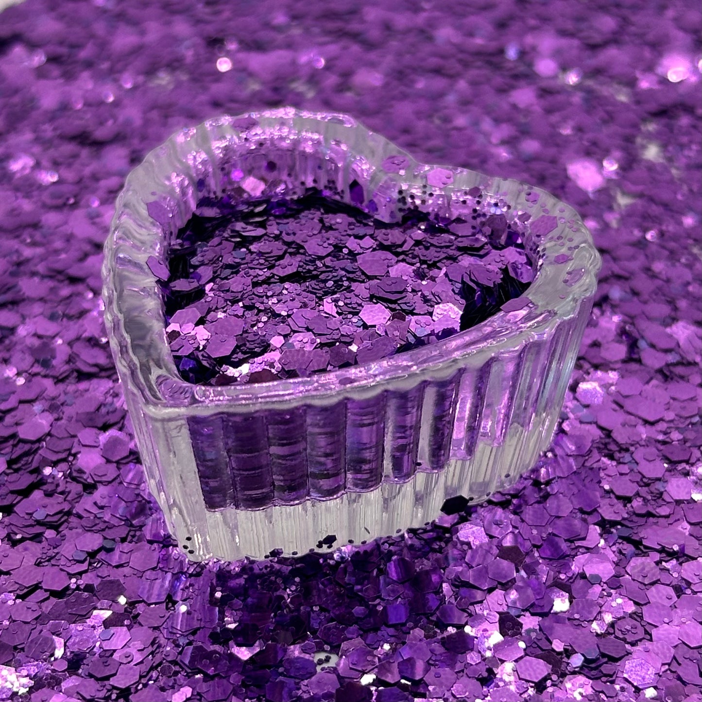 Violet Glitter - Chunky Mix