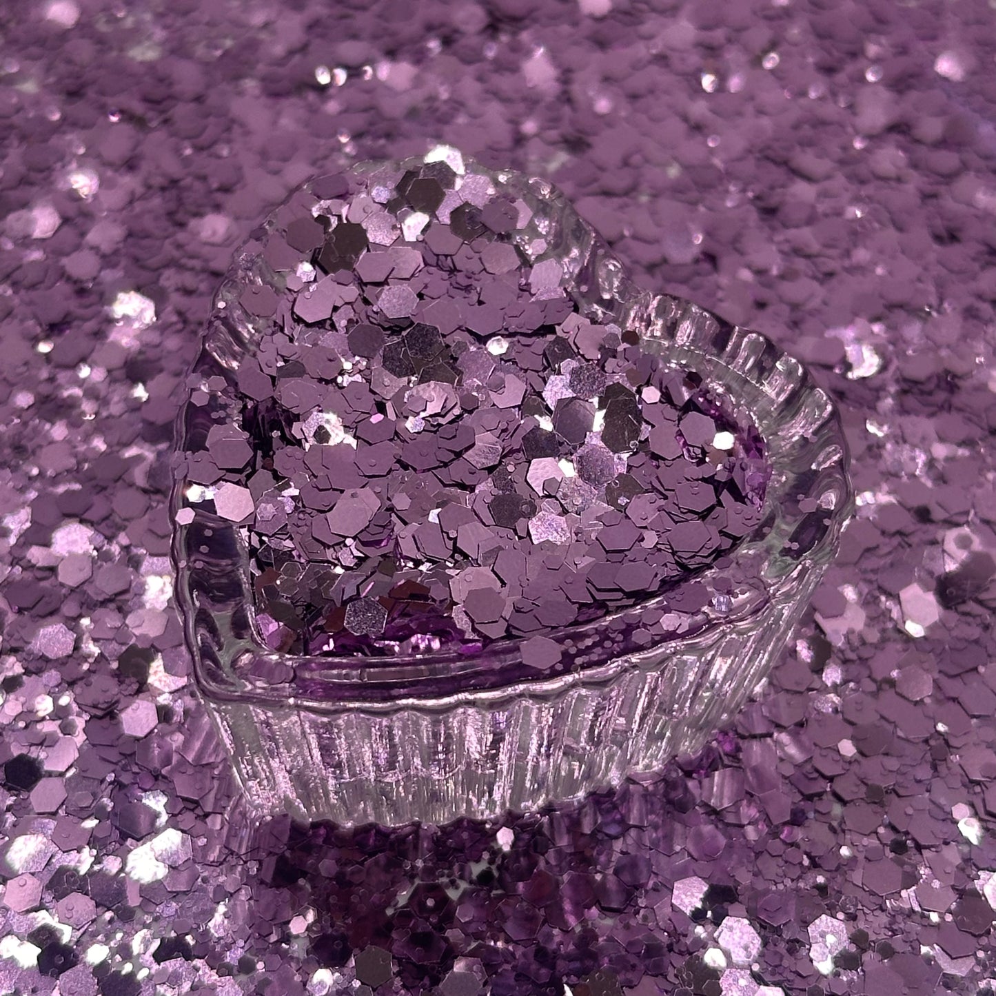 Lavender Glitter - Chunky Mix