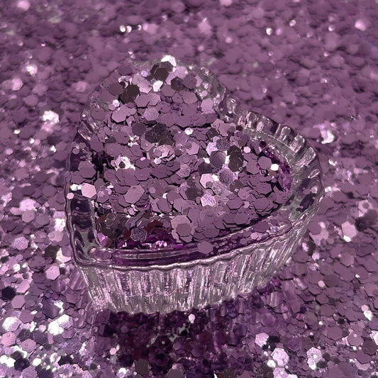 Lavender Glitter - Chunky Mix