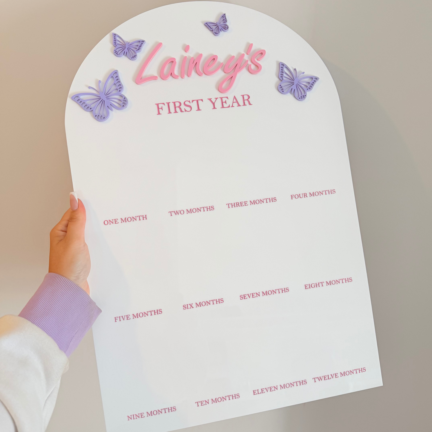 First Year Photo Board