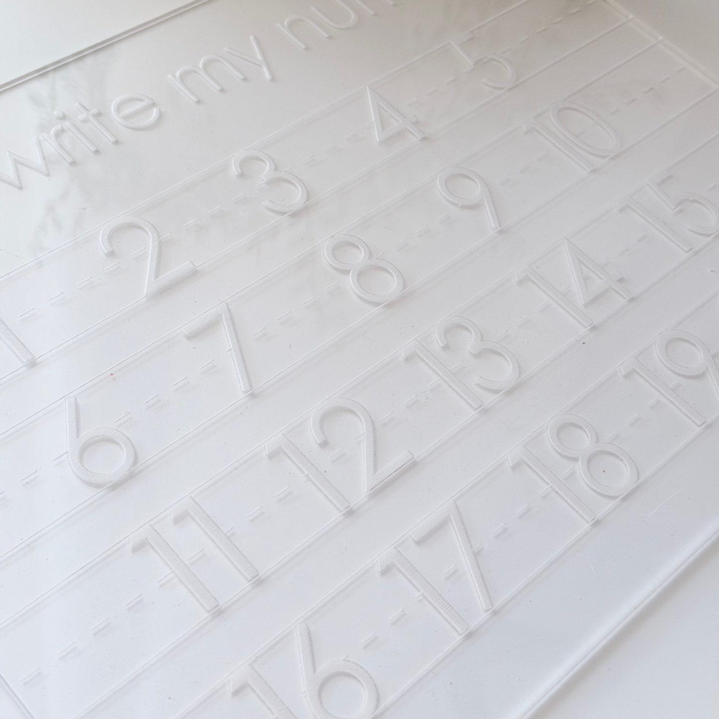 Number Tracing Board