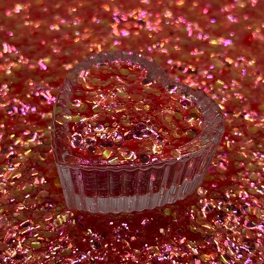Tequila Sunrise Glitter - Chunky Mix