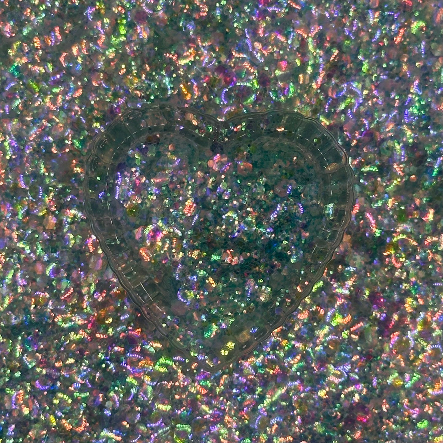 Minty Clouds Glitter - Chunky Mix