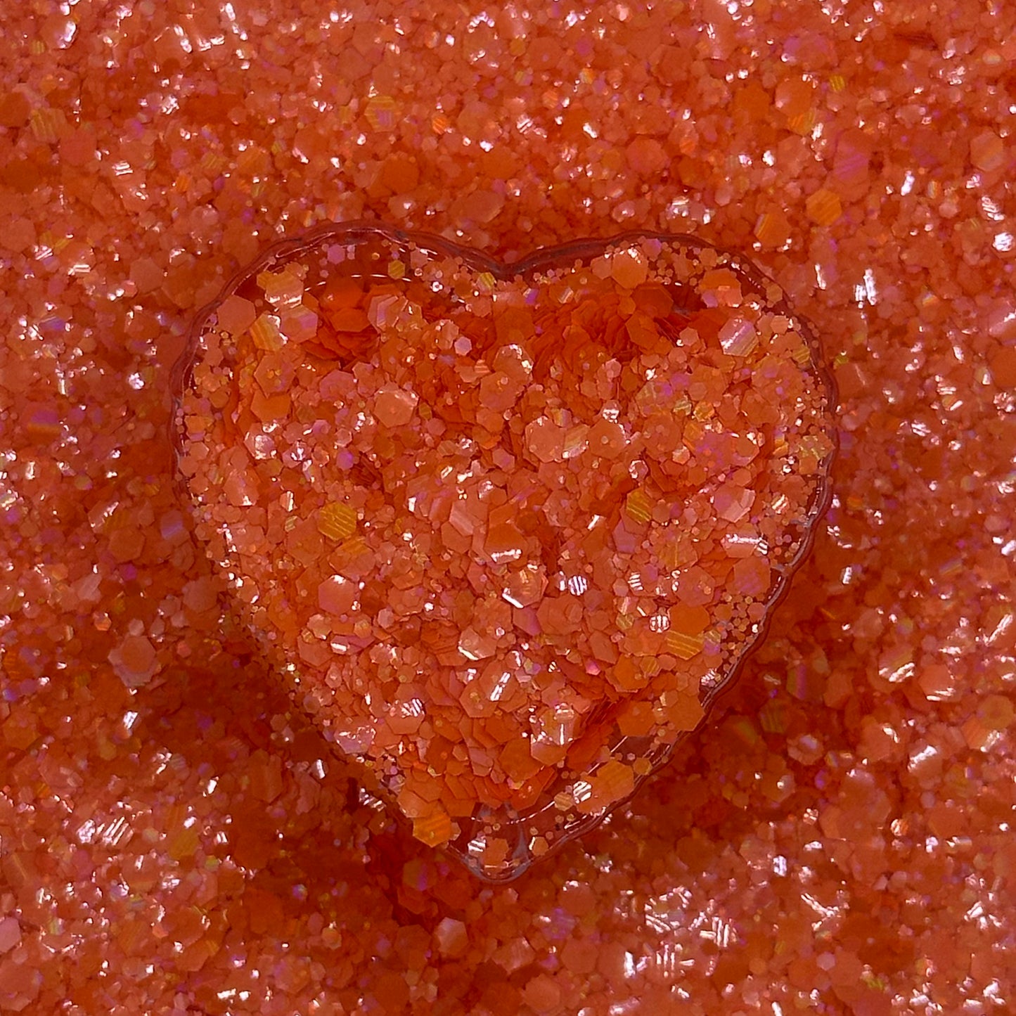 Spice Orange Glitter - Chunky Mix